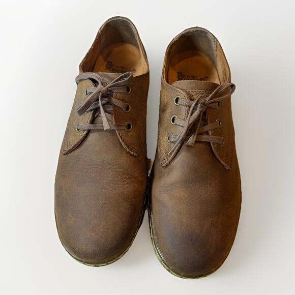 Dr. Martens Brown Leather Oxford Shoes Size US Men’s 9/Womens 8 Unisex Lace Up main image 6